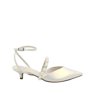 Foto 1 | Foto 1 | Zapatilla Abierta Puntal de Vestir con Tira de Perlas para Dama