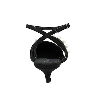 Foto 5 | Foto 5 | Zapatilla Abierta Puntal de Vestir con Tira de Perlas para Dama Hilary