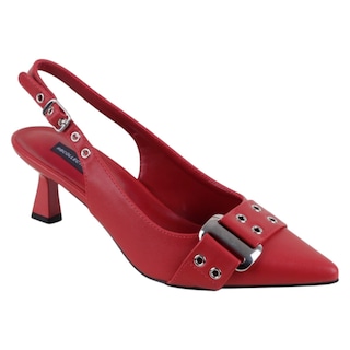 Foto 1 | Foto 1 | Zapatillas Exterior Piel Vegana Color Rojo Para Mujer De Rbcollection