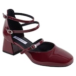 Zapatillas Exterior Charol Color Rojo Para Mujer De Rbcollection