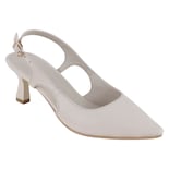 Zapatillas Exterior Piel Vegana Color Blanco Para Mujer De Rbcollection