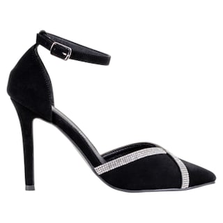 Foto 2 | Foto 2 | Zapatillas Exterior Piel De Durazno Color Negro Para Mujer De Rbcollection