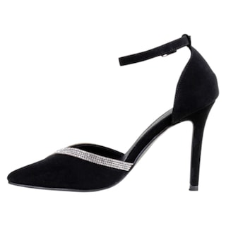 Foto 3 | Foto 3 | Zapatillas Exterior Piel De Durazno Color Negro Para Mujer De Rbcollection