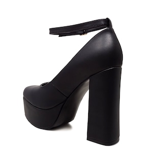 Foto 3 | Foto 3 | Zapatilla Dasalo Con Plataforma Alta Negra Para Dama