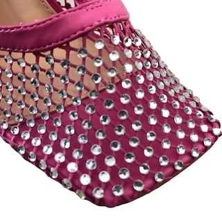 Foto 4 | Foto 4 | Zapatillas Malla con Cristales Mixx Shuz Fucsia