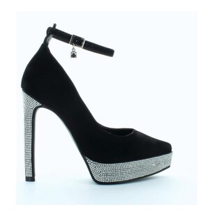 Foto 1 | Foto 1 | Zapatillas para Mujer Perugia Negro con Cristales