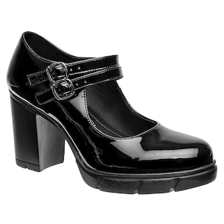 Foto 1 | Foto 1 | Zapatillas Green Love Negras Charol para Mujer