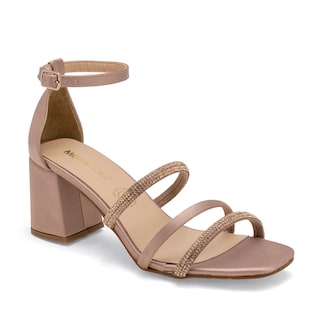 Foto 1 | Foto 1 | Zapatillas para Mujer Moramora Beiges con Pedreria