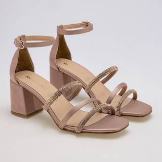 Foto 2 | Foto 2 | Zapatillas para Mujer Moramora Beiges con Pedreria