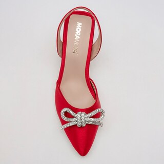 Foto 3 | Foto 3 | Zapatillas Moramora Rojas para Mujer