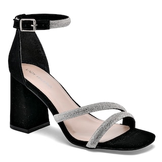 Foto 1 | Foto 1 | Zapatillas de Fiesta Lady Paulina Negras con Plateado para Mujer