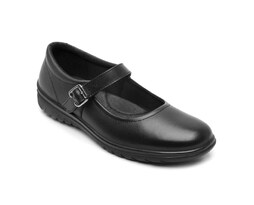 Zapatos Escolares Flexi Color Negro Para Niña