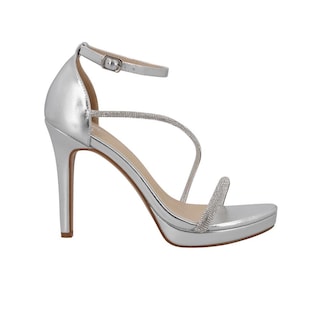 Foto 1 | Foto 1 | Zapatillas Head Over Heels Mujer Tacon Alto Fiesta Formal Plateado