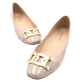 Foto 4 | Foto 4 | Zapatillas Rbcollection Exterior Charol Beige Para Mujer