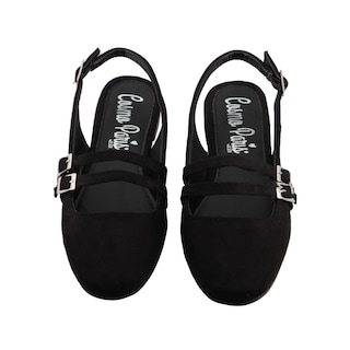 Foto 6 | Foto 6 | Zapatilla Casual Mujer Cosmo Paris By Beser 720 Durazno Negro Talla 23 A 26 E
