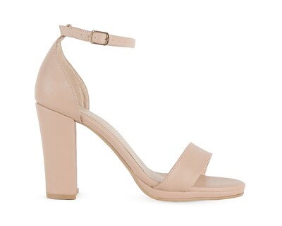 Foto 2 | Foto 2 | Sandalia Color Beige Pulsera Material Sintético