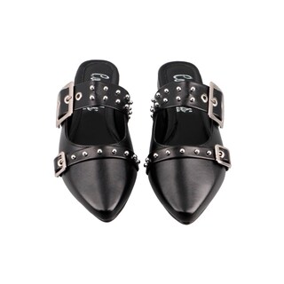 Foto 6 | Foto 6 | Zapatilla Casual Dama Cosmo Paris By Beser 196 Metalico Negro Talla 23 A 26