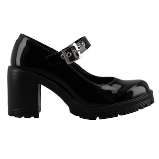 Foto 1 | Foto 1 | Zapatilla Green Love 95034 Negro De Tacon Zapato De Vestir Talla 23 A 27 M