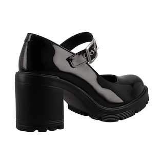 Foto 3 | Foto 3 | Zapatilla Green Love 95034 Negro De Tacon Zapato De Vestir Talla 23 A 27 M