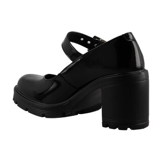 Foto 4 | Foto 4 | Zapatilla Green Love 95034 Negro De Tacon Zapato De Vestir Talla 23 A 27 M