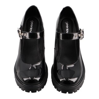 Foto 6 | Foto 6 | Zapatilla Green Love 95034 Negro De Tacon Zapato De Vestir Talla 23 A 27 M