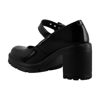 Foto 4 | Foto 4 | Zapatilla Green Love 95034 Negro De Tacon Zapato De Vestir Talla 23 A 27 M