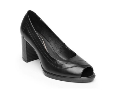 Foto 1 | Foto 1 | Sandalias De Tacón Flexi Color Negro Para Mujer