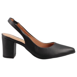 Foto 1 | Foto 1 | Zapato Mujer Vizzano 1290503 Negro Dama Tacón Ancho Formales Talla 22 A 27 E