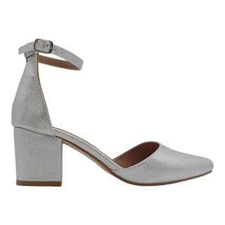 Foto 2 | Foto 2 | Zapatillas Exterior Piel Vegana Color Plata Para Mujer De Rbcollection