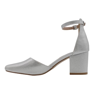 Foto 4 | Foto 4 | Zapatillas Exterior Piel Vegana Color Plata Para Mujer De Rbcollection