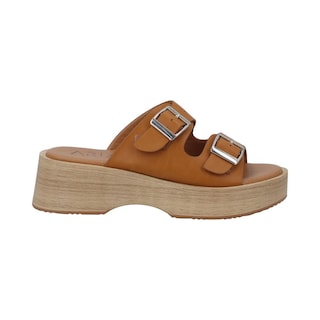 Foto 1 | Foto 1 | Zapatilla Mujer Aria By Eh! Hebillas Comodas Calor Fresca Cafe
