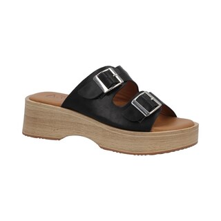 Foto 2 | Foto 2 | Zapatilla Mujer Aria By Eh! Calor Comodas Correa Hebillas Negro