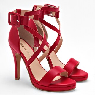 Foto 2 | Foto 2 | Moramora Zapatilla Para Mujer Rojo Cod.133394