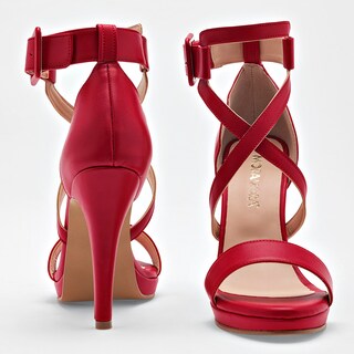 Foto 3 | Foto 3 | Moramora Zapatilla Para Mujer Rojo Cod.133394