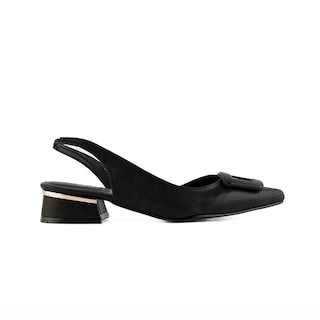 Foto 2 | Foto 2 | Zapatilla Mule Puntal Casual 4cm Para Mujer Walki Sujey Negro