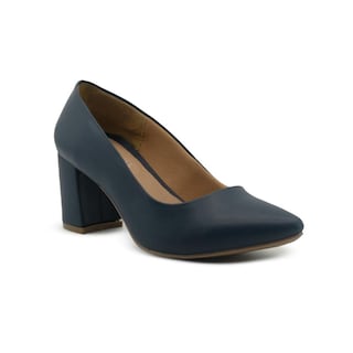 Foto 4 | Foto 4 | Zapatilla Formal Oficina Para Mujer Lady Paulina Color Marino Azul Marino