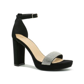 Foto 4 | Foto 4 | Zapatilla De Graduación Pulsera Elegante Formal Brillos Negro