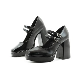 Foto 1 | Foto 1 | Zapatilla Para Dama Graduación Formal Oficina Color Negro Negro