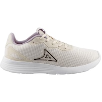 Tenis Pirma 8514 Beige Dama Deportivos Casuales Entrenamiento De Mujer Talla 23 A 27 M