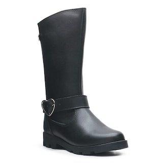 Foto 5 | Foto 5 | Bota Larga Dogi Para Niña Hebilla Corazón 100% Piel Casual Negro