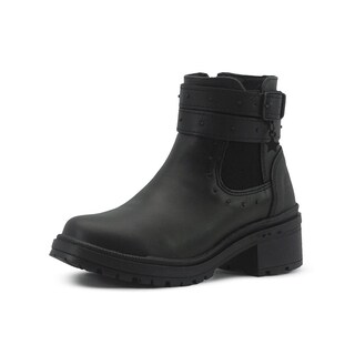 Foto 4 | Foto 4 | Botín Bambino Chunky Para Niña Doble Hebilla Negro 18-23 Negro