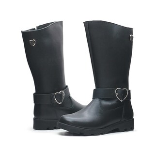 Foto 3 | Foto 3 | Bota Dogi Para Niña Antiderrapante Hebilla Corazón 100% Piel Negro