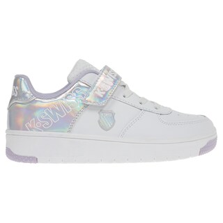 Foto 2 | Foto 2 | Tenis K-swiss Salt 2 color Blanco con Plata para Niños