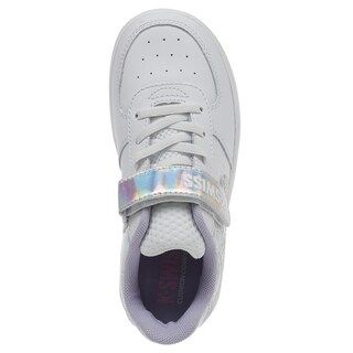 Foto 5 | Foto 5 | Tenis K-swiss Salt 2 color Blanco con Plata para Niños