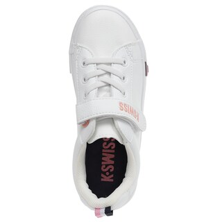 Foto 5 | Foto 5 | Tenis para Niña K-swiss Mini Trinity Blanco