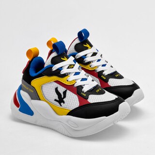 Foto 2 | Foto 2 | American Fire Tenis Urbano Para Niño Blanco Multicolor