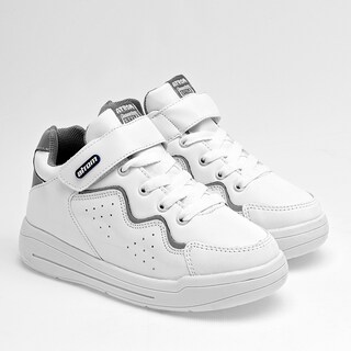 Foto 2 | Foto 2 | Atrom Tenis Urbano Para Niño Blanco Gris