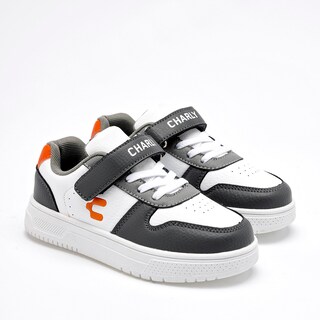 Foto 2 | Foto 2 | Charly Tenis Urbano Para Niño Blanco Gris