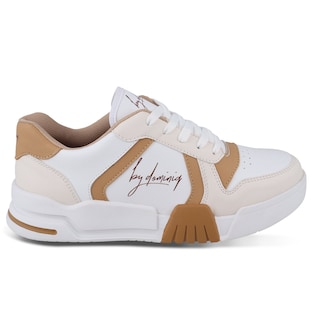 Foto 2 | Foto 2 | Tenis Sneaker Dominiq 2471 Color Blanco/latte Para Adolescente