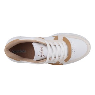 Foto 5 | Foto 5 | Tenis Sneaker Dominiq 2471 Color Blanco/latte Para Adolescente